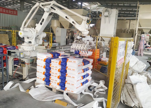 Case study of bag palletizing machine